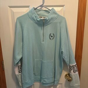 Victoria's Secret Light Blue PINK Hoodie